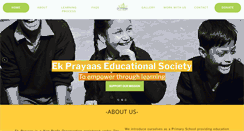 Desktop Screenshot of ekprayaas.org